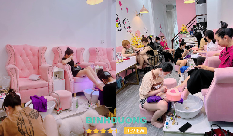 Nail & Spa PINK NÌ tại Bình Dương