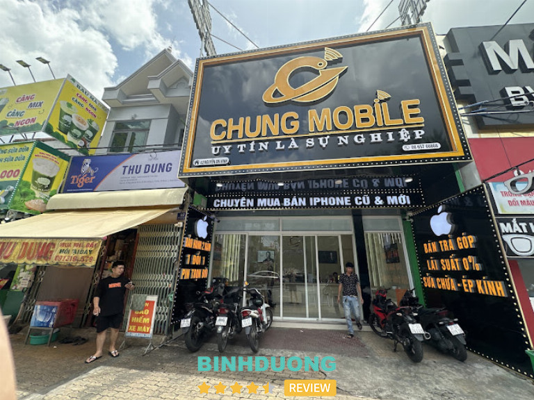 Chung Mobile chi nhánh Dĩ An, Bình Dương