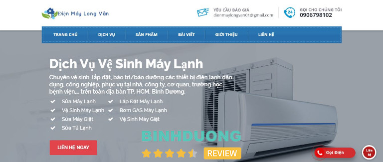 Điện Máy Long Vân chi nhánh Bình Dương