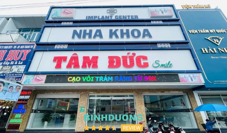 Nha khoa Tâm Đức tại Bình Dương