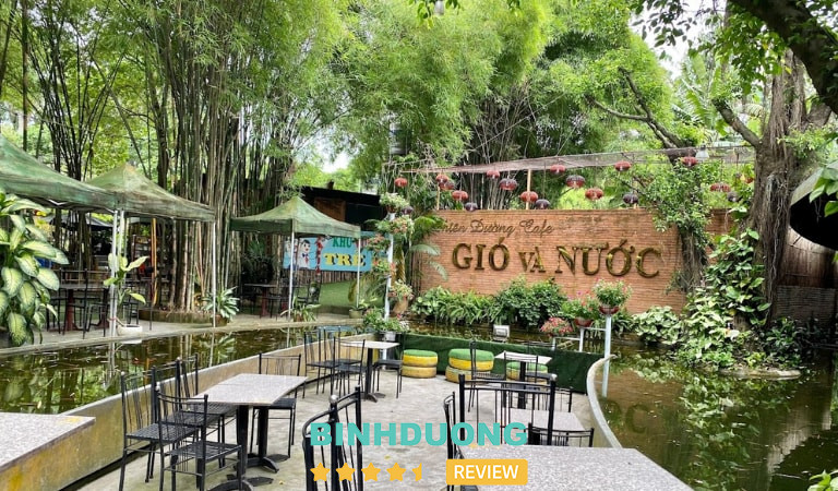 Cafe Gió và Nước tại Bình Dương