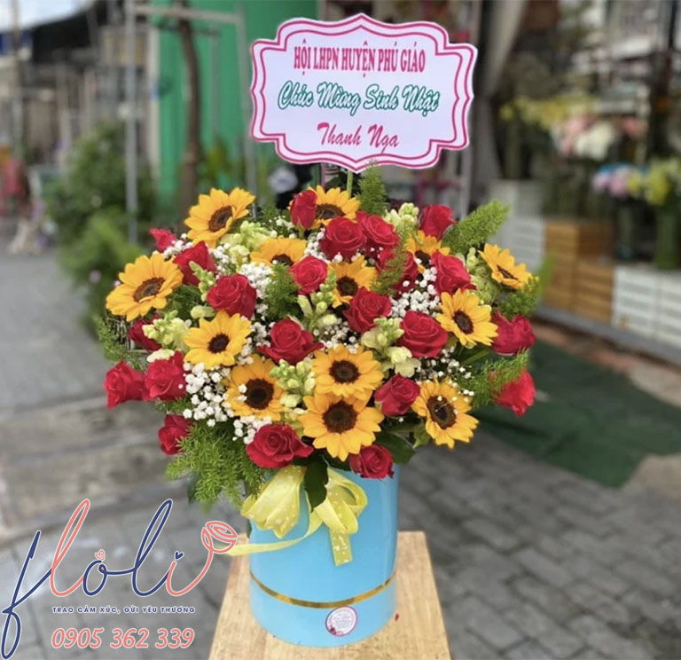 Shop hoa tươi huyện Phú Giáo Floli