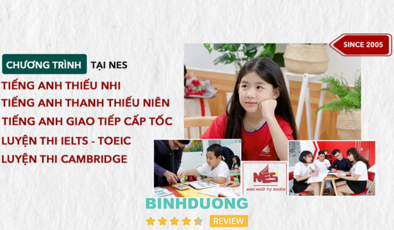 Trung tâm tiếng anh NES tại Bình Dương