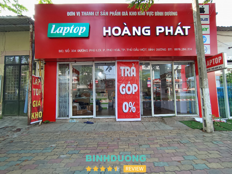 Laptop Hoàng Phát tại Bình Dương