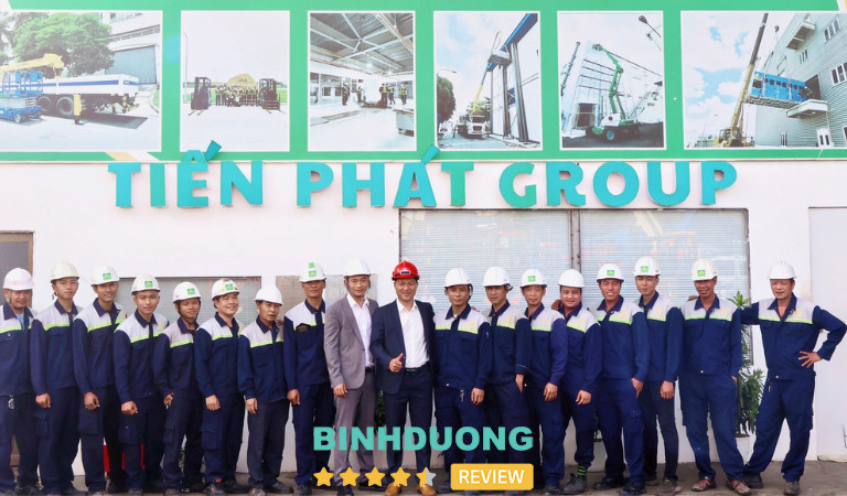 Xe cẩu Tiến Phát Bình Dương