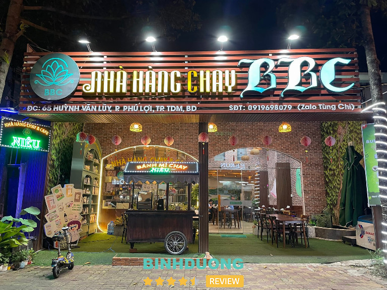 Nhà hàng chay & cafe BBC Niêu tại Bình Dương