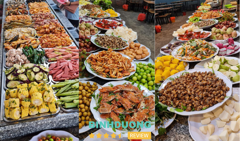 Buffet Bến Cát tại Bình Dương