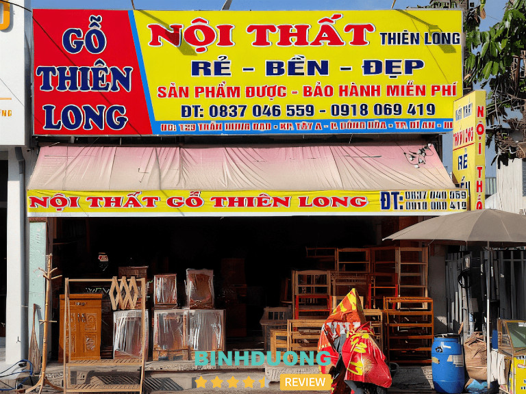 Đồ gỗ nội thất Thiên Long