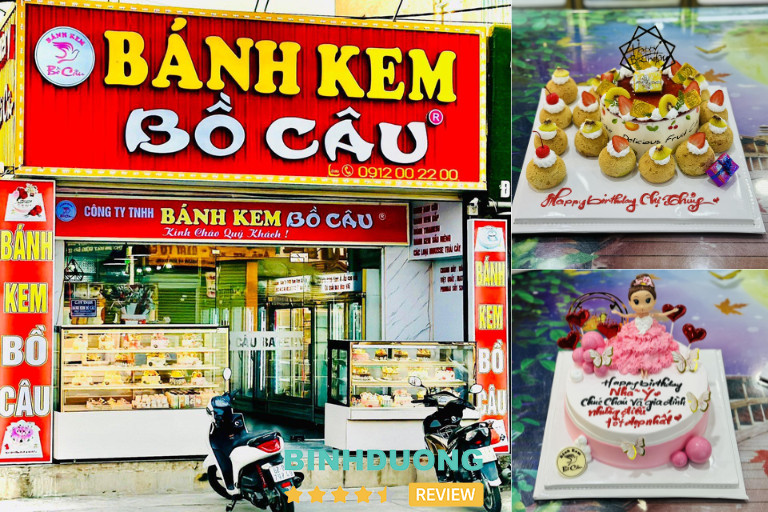 Bánh Kem Bồ Câu Bình Dương