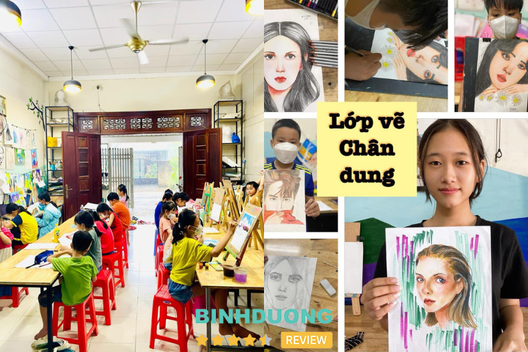 Lớp vẽ sáng tạo Lan Art tại Bình Dương