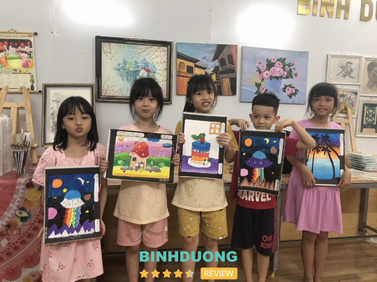 Lớp vẽ Bình Dương Art tại Bình Dương