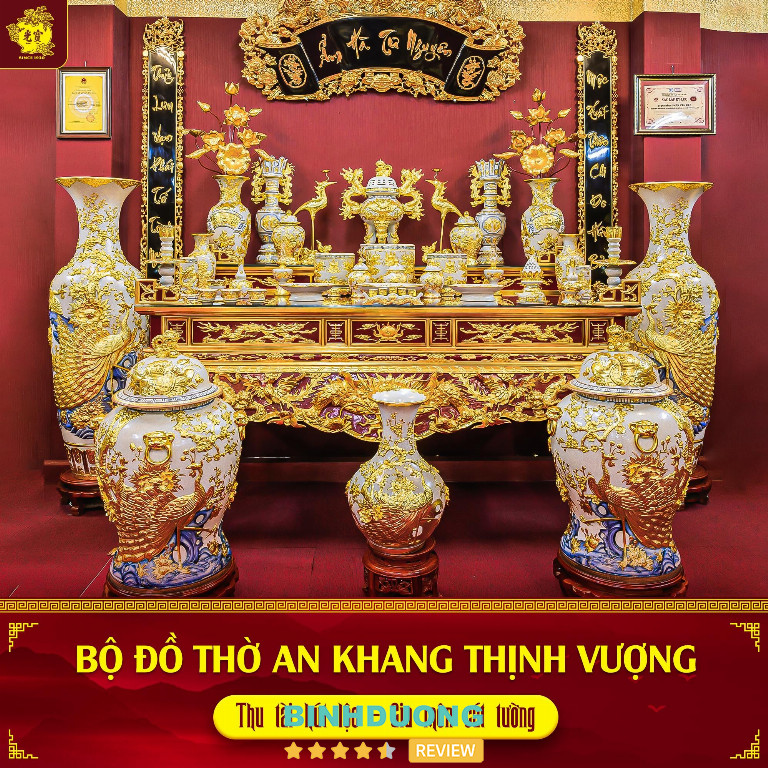 Gốm sứ Bát Tràng Dĩ An Bình Dương