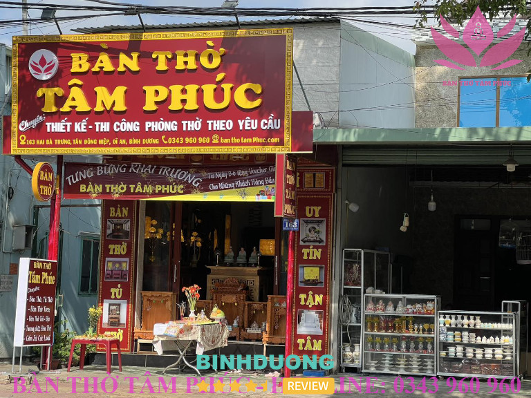 Bàn Thờ Tâm Phúc