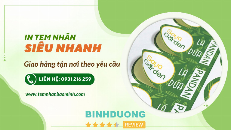 Tem Nhãn Bảo Minh tại Bình Dương