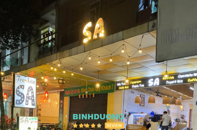 Quán trà sữa tp bến cát đẹp nhất