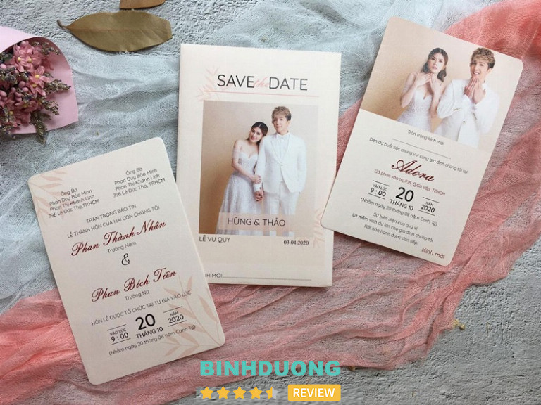 Thiệp Cưới HONGKONG, Bình Dương