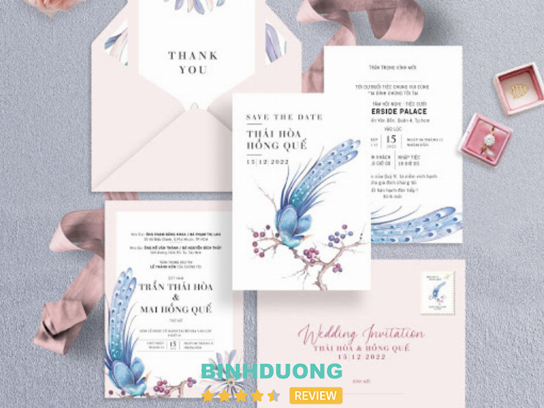 THIỆP CƯỚI D&A, Bình Dương