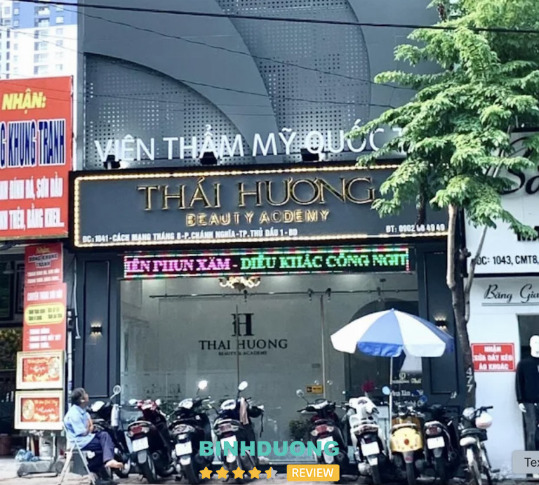 Thẩm Mỹ Viện Thái Hương thủ dầu một Binh Dương