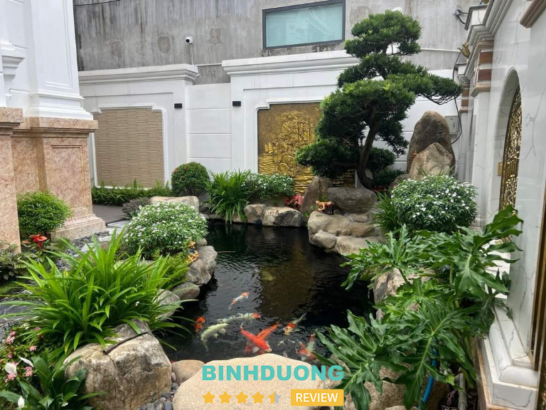 Thiết kế sân vườn Bảo Trân Phát, Bình Dương