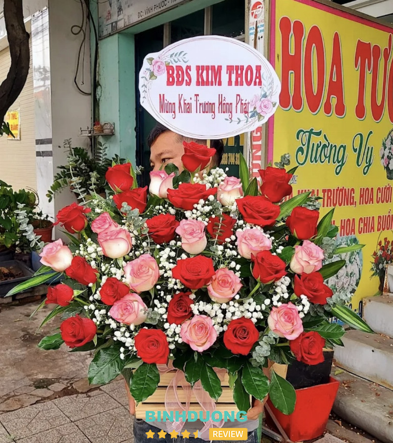 Shop hoa tươi Tường Vy ở TP Tân Uyên