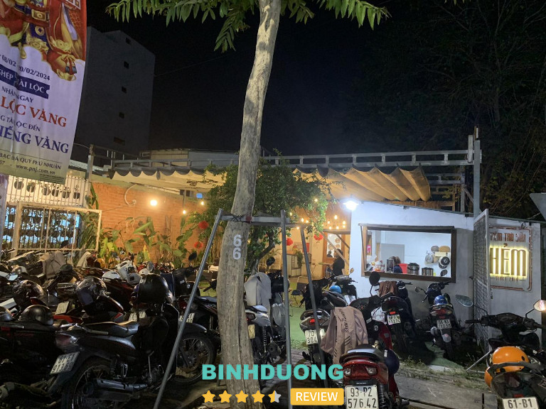 Quán trà sữa Hẻm ở TP Thủ Dầu Một