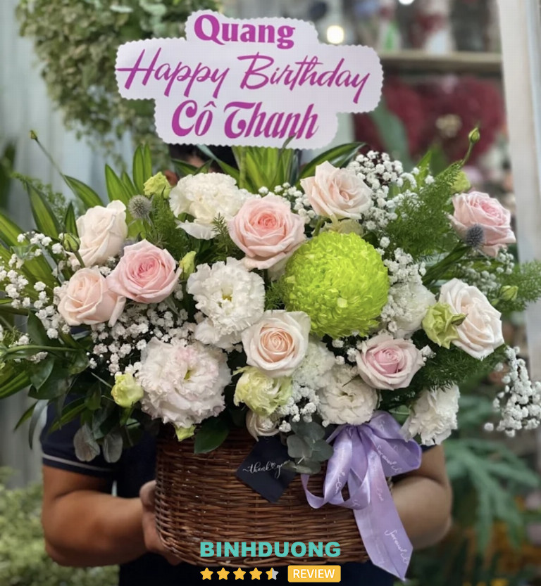 hoa sinh nhật tại Thiên Đường Hoa