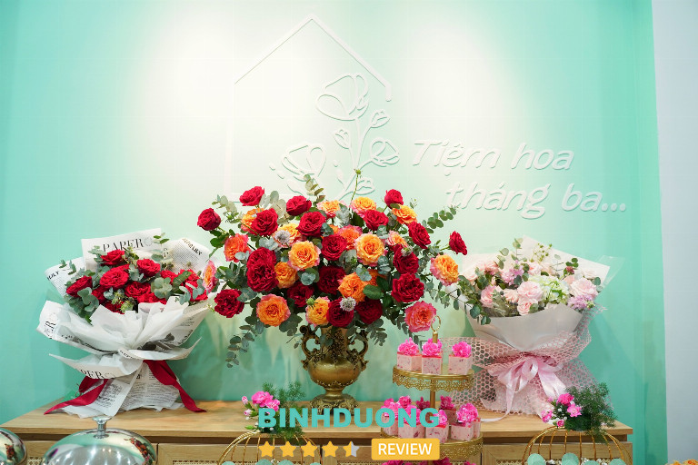 Tiệm Hoa Tháng Ba, H. Bắc Tân Uyên