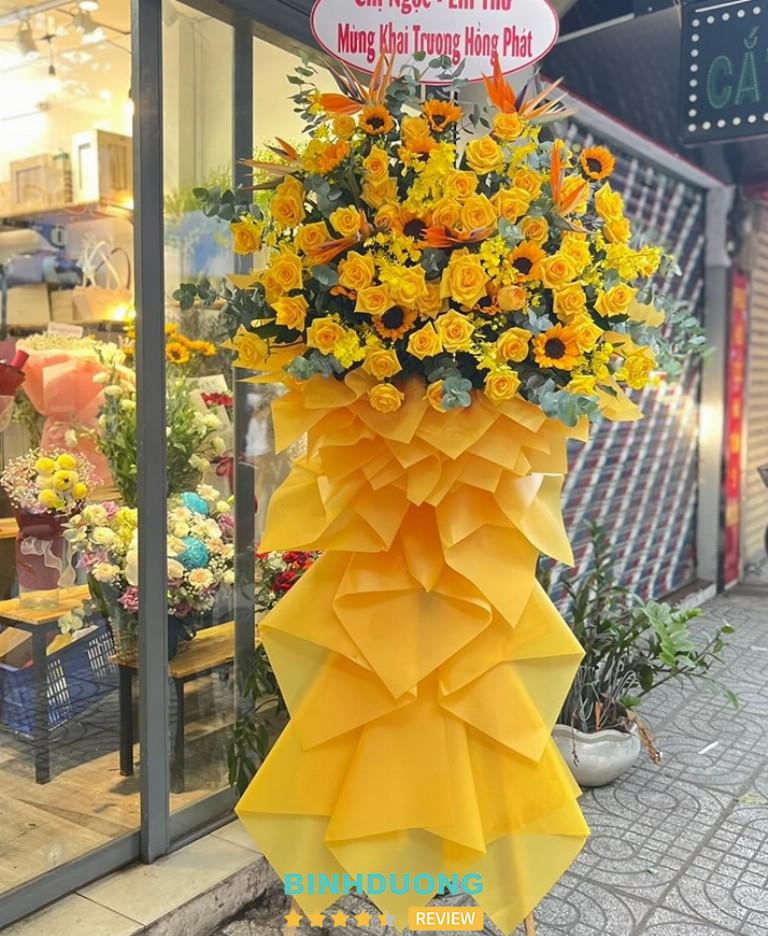 Shop kệ hoa khai trương ở Thủ Dầu Một FLoLi
