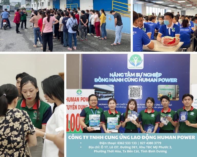 Công ty cung ứng lao động tại Bình Dương
