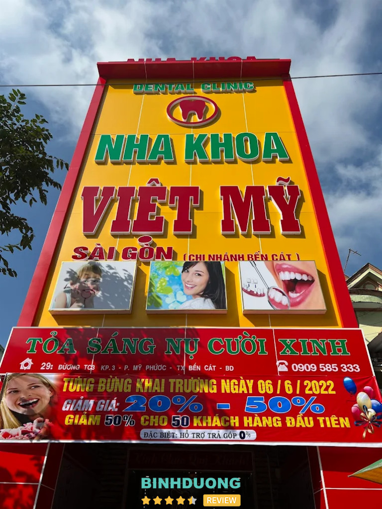 Nha Khoa Việt Mỹ Sài Gòn tại TP. Bến Cát, Bình Dương