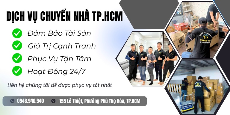 Dịch vụ taxi tải chuyển nhà Thành Tài tại Bình Dương