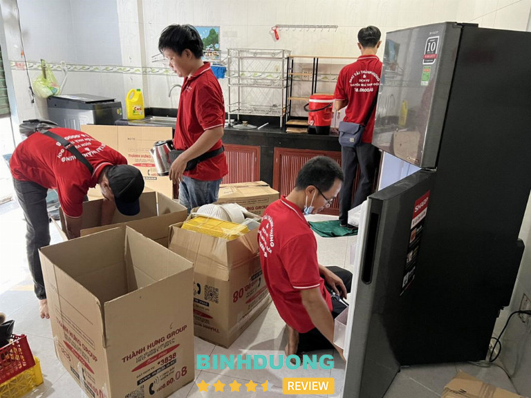Chuyển nhà Thành Hưng, Bình Dương