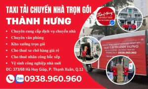 Đơn vị chuyển nhà trọn gói Bình Dương