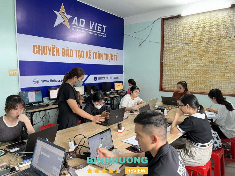 Trung Tâm Đào Tạo Kế Toán Sao Việt, Bình Dương 