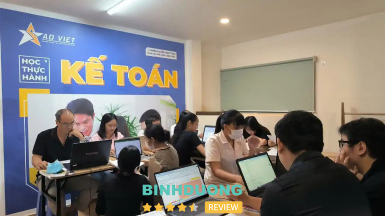 Trung Tâm Đào Tạo Kế Toán Sao Việt, Bình Dương