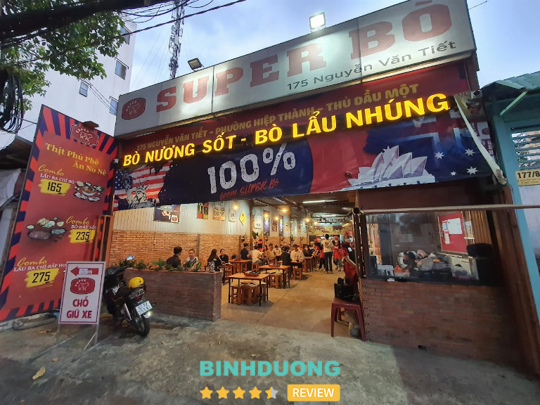 Super bò 175 Nguyễn Văn Tiết, TP. Thủ Dầu Một