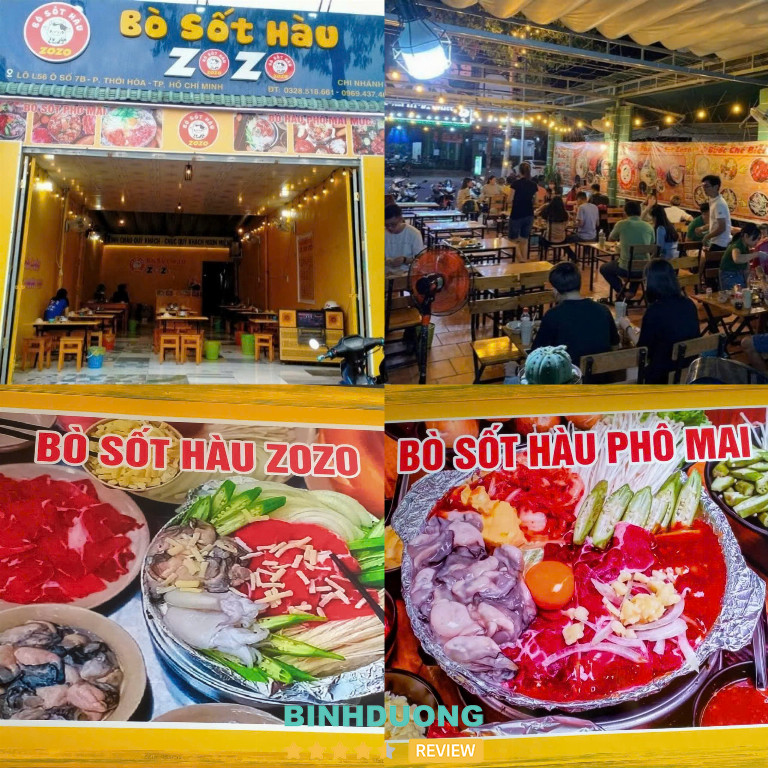 Bò Sốt Hàu ZOZO tại Bình Dương