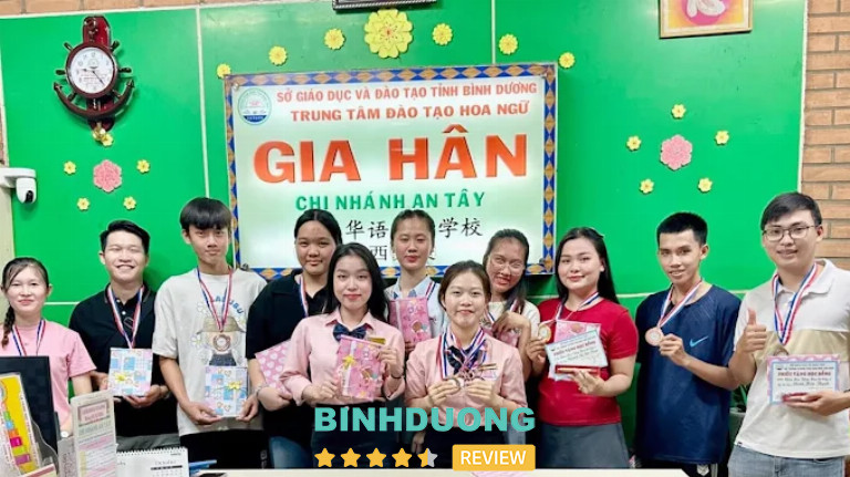 Hoa ngữ Gia Hân, Bình Dương