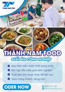 Công ty cung cấp suất ăn công nghiệp tại Bình Dương