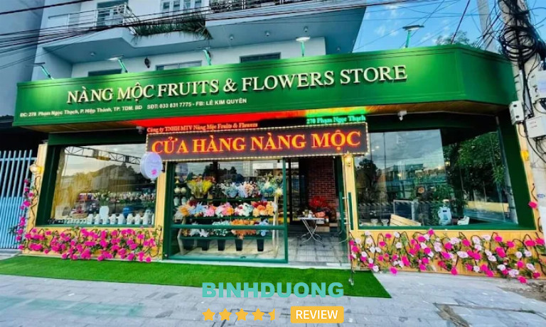 Nàng Mộc Fruits & Flowers, Bình Dương