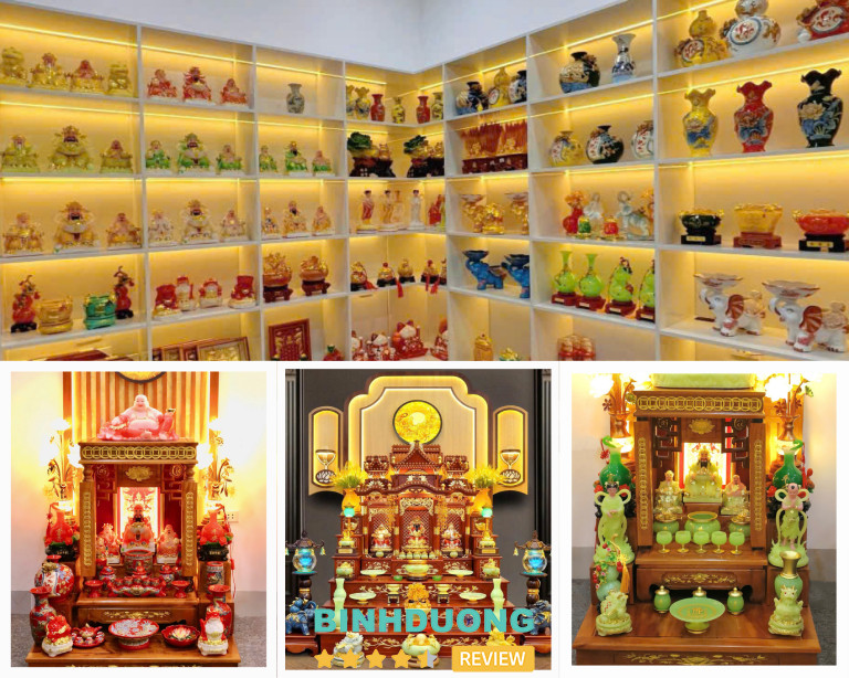 Đồ thờ Phong Thuỷ Tâm An tại Bình Dương