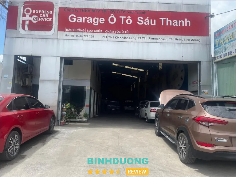 Bài viết đánh giá về Gara ô tô Sáu Thanh: Tân Phước Khánh, Tân Uyên