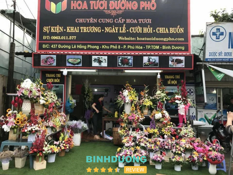 Bài viết đánh giá về Hoa Tươi Đường Phố: 437 Lê Hồng Phong, Thủ Dầu Một
