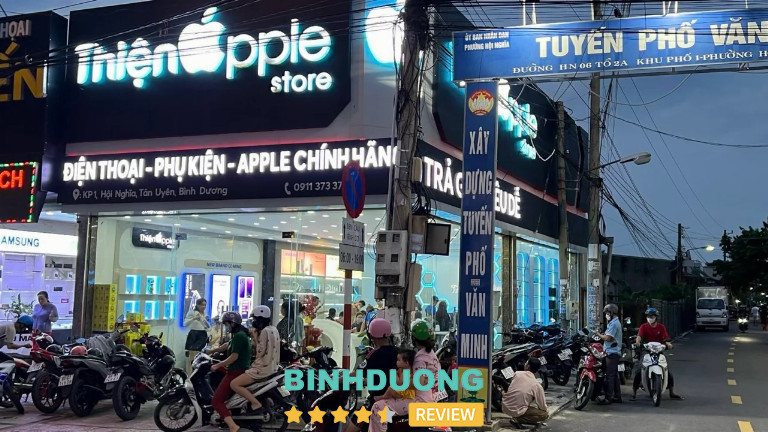 Bài viết đánh giá về Thiện Apple: Đường 06, Hội Nghĩa, Tân Uyên