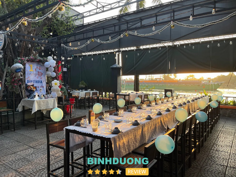 Ẩm thực sông xanh lái thiêu thuận an bình dương