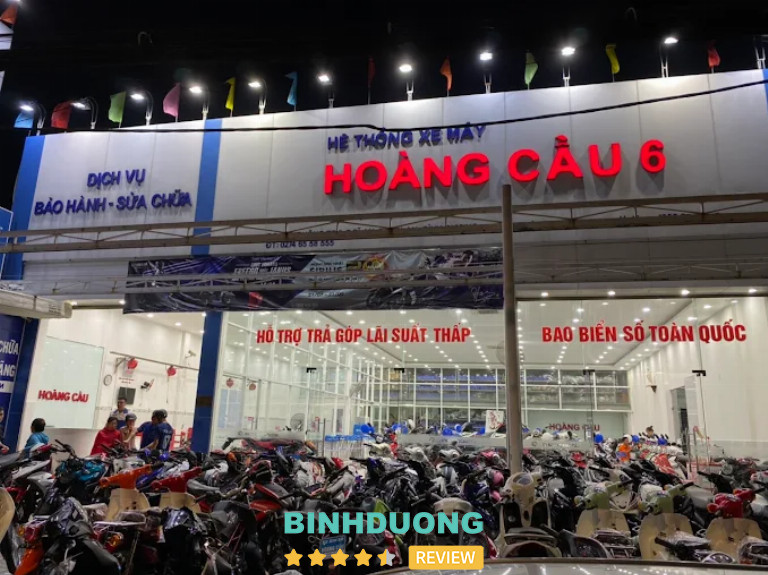 Xe Máy Hoàng Cầu, Bình Dương