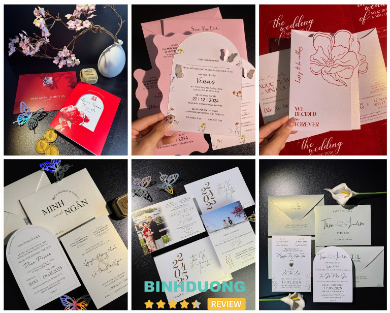 Địa chỉ in thiệp cưới tại Bình Dương Địa chỉ in thiệp cưới tại Bình Dương