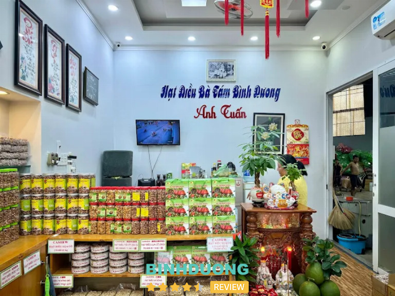 Hạt điều Bà Tám, Bình Dương