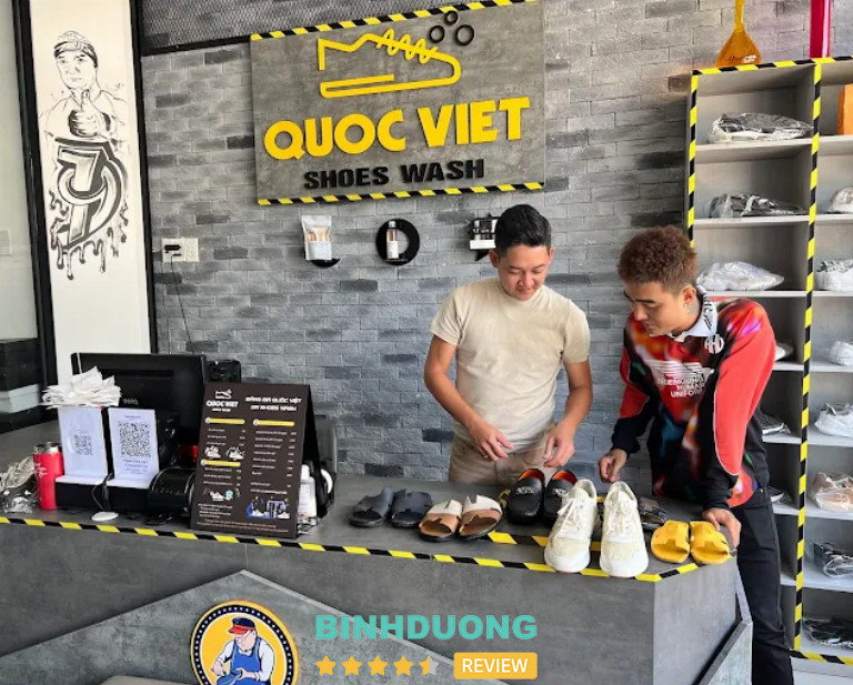 Tiệm Giặt Giày Quốc Việt, Bình Dương