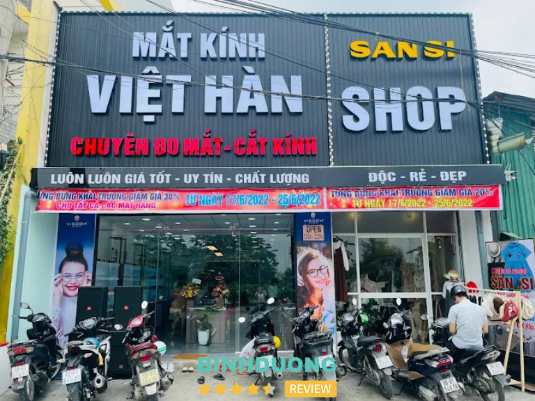 MẮT KÍNH VIỆT HÀN, Bình Dương